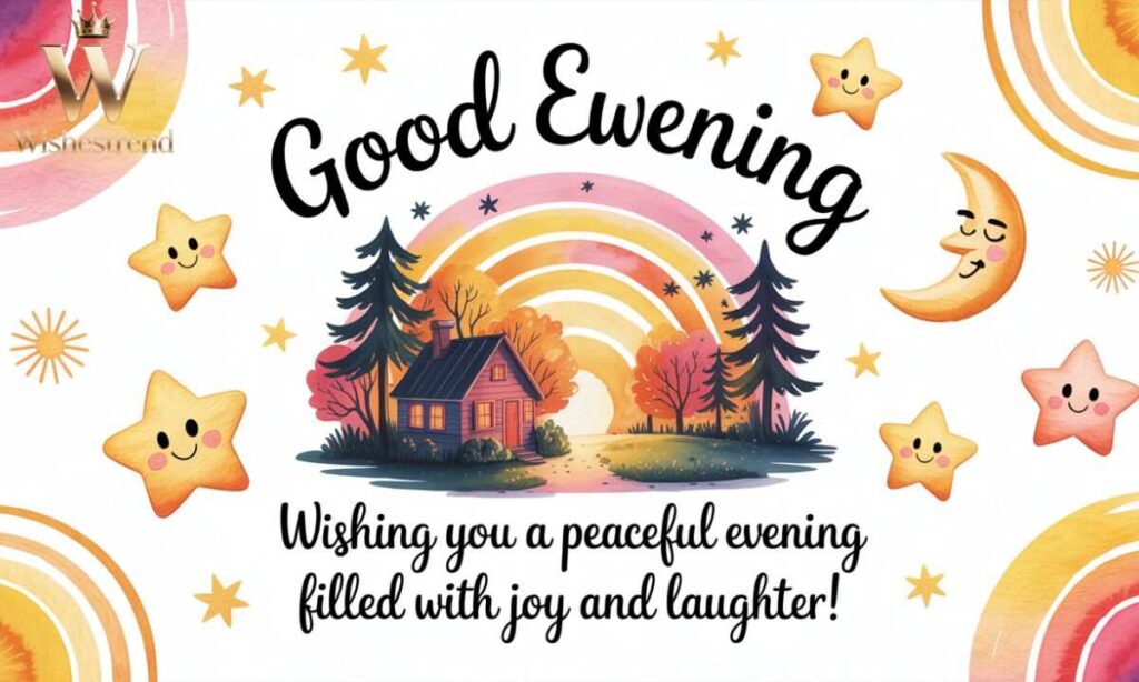 Positive Good Evening Messages for a Friend