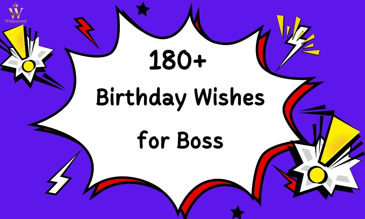 Birthday Wishes for Boss