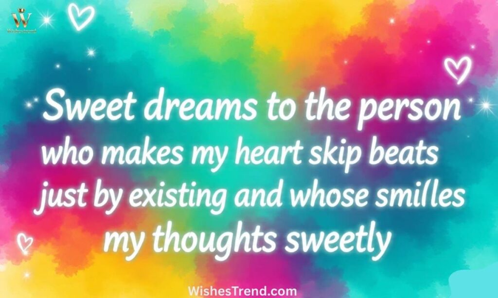 Flirty Good Night Messages for a Crush