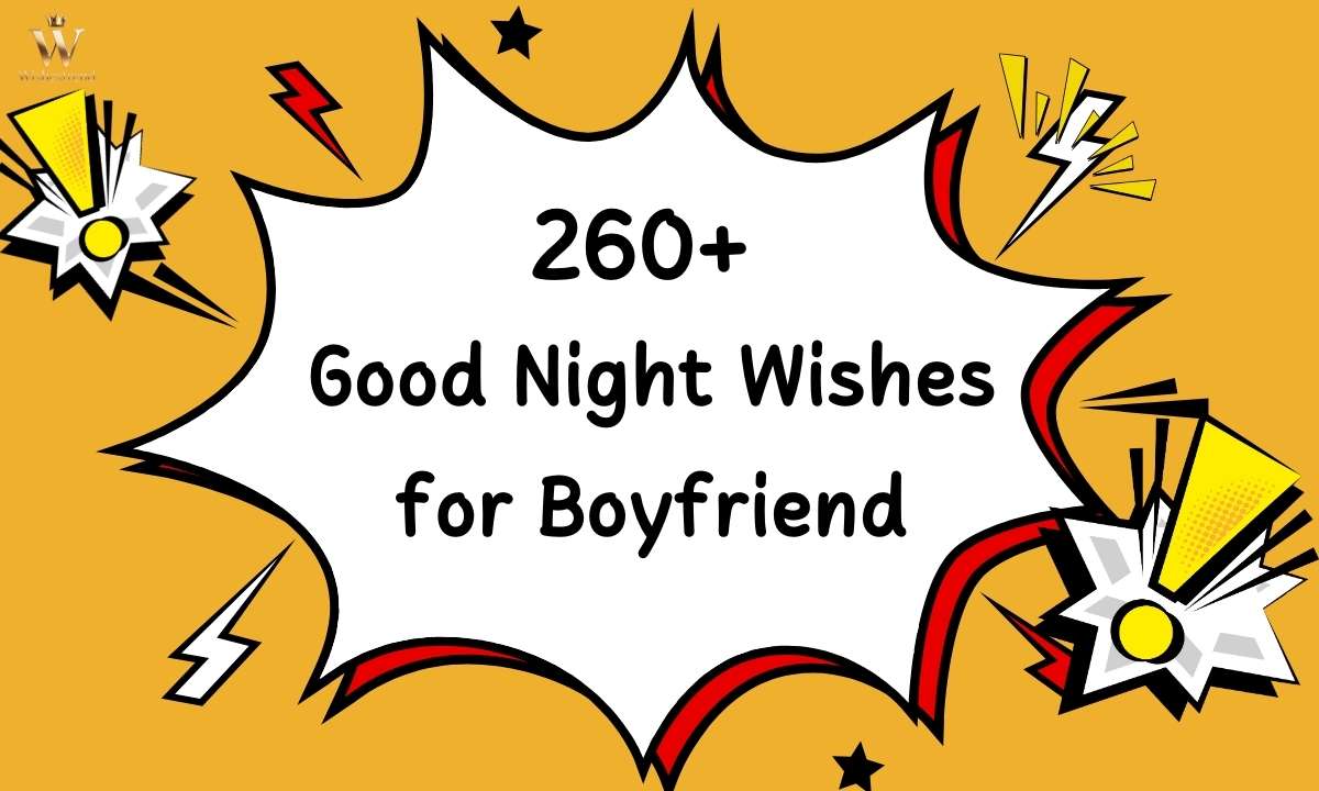 Good Night Wishes for Boyfriend
