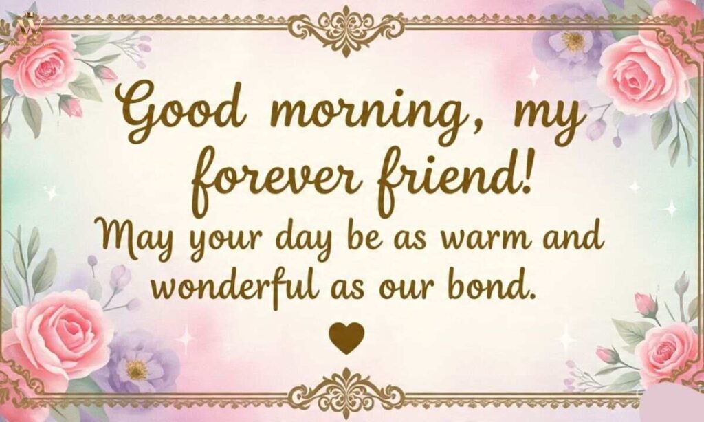 Heart Touching Good Morning Messages for Friends
