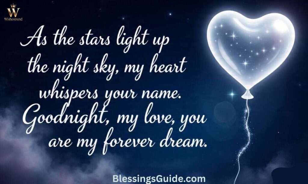Heart Touching Goodnight Messages for Him