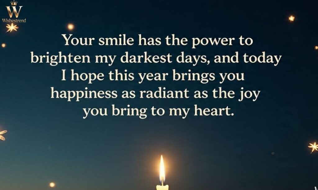 Romantic Birthday Wishes for a Crush