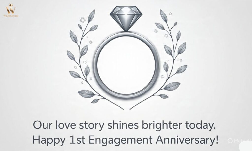 Heartfelt Engagement Anniversary Message for Your Partner
Beautiful Anniversary Quotes for a Year of Togetherness 
Special First Engagement Anniversary Status for WhatsApp