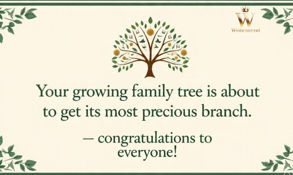 Wishing the Whole Family Love and Happiness for the Arrival