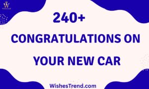 congratulations on your new car wishes