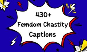 Femdom Chastity Captions